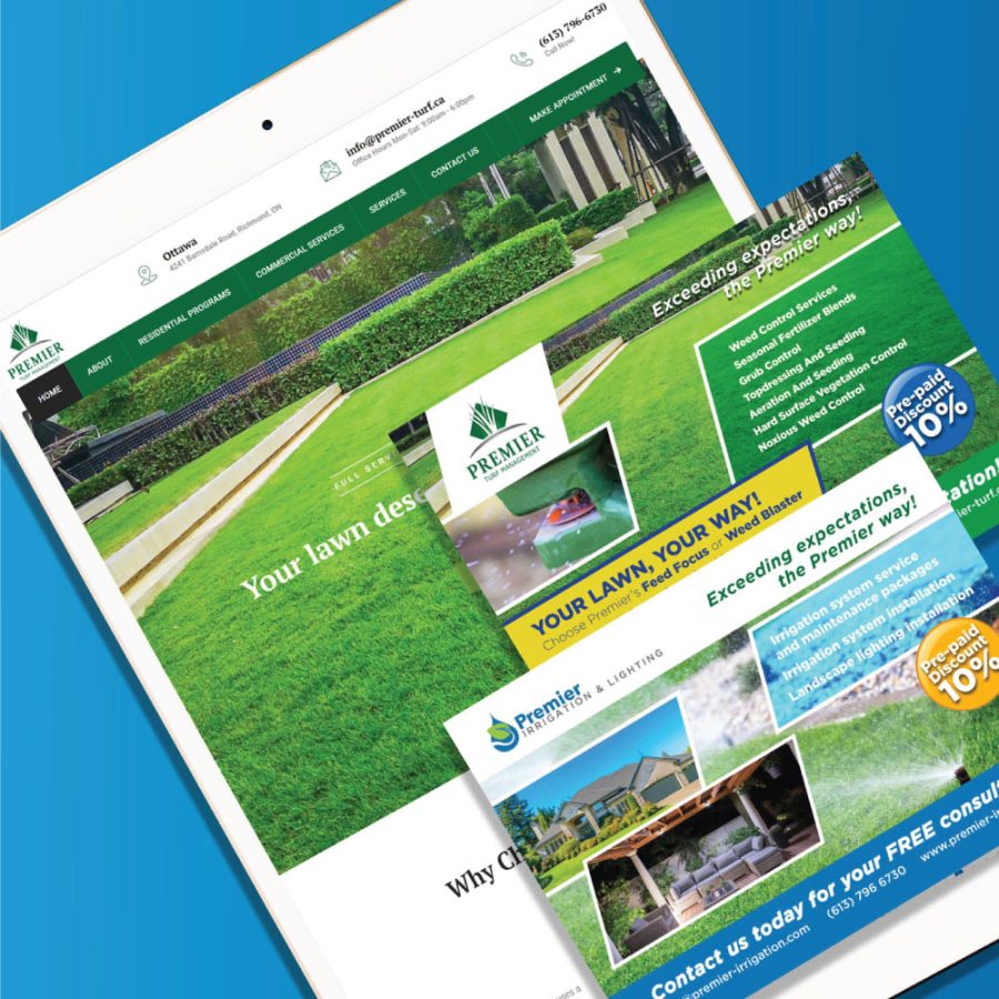 Premier Turf: Managed by the digital marketing expert team at Skyfall Blue