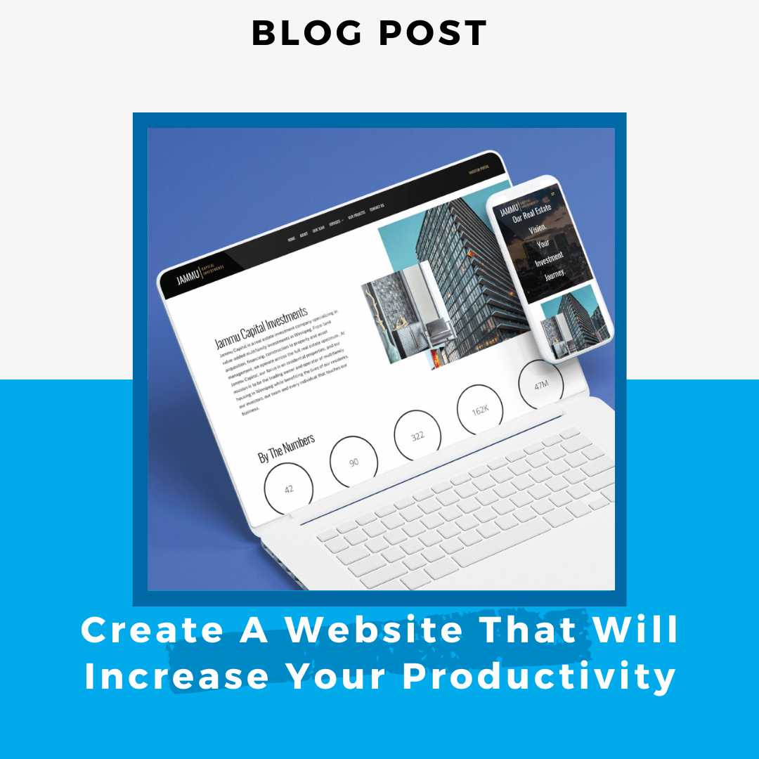 How To Create A Website That Will Increase Your Productivity