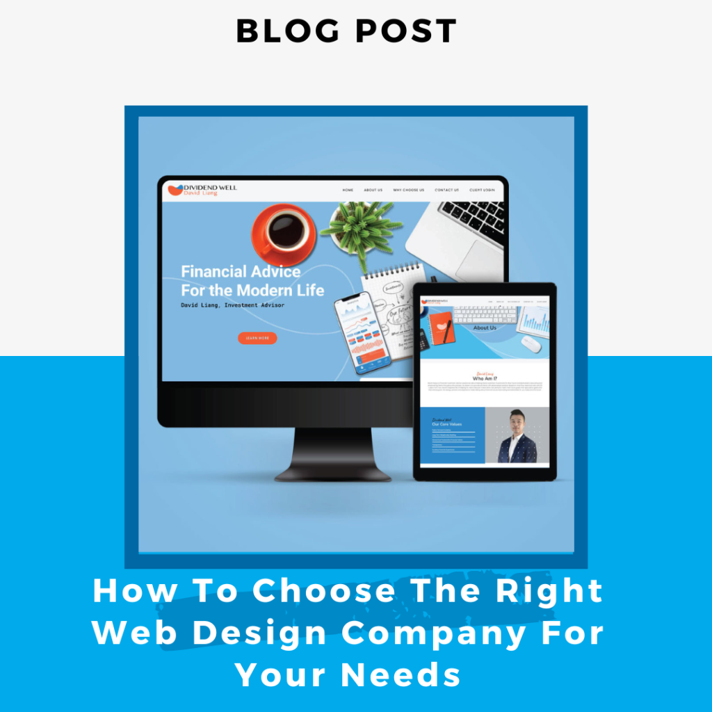 How To Choose The Right Web Design Company For Your Needs Skyfall Blue